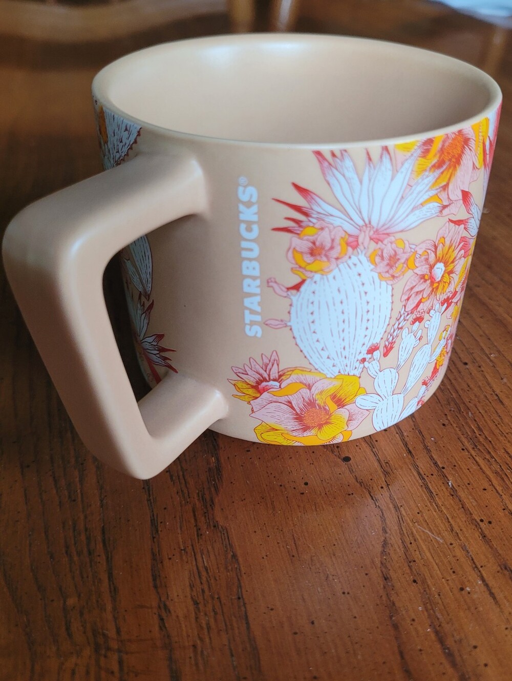 Starbucks Blooming Desert Cactus Floral Mug 2019